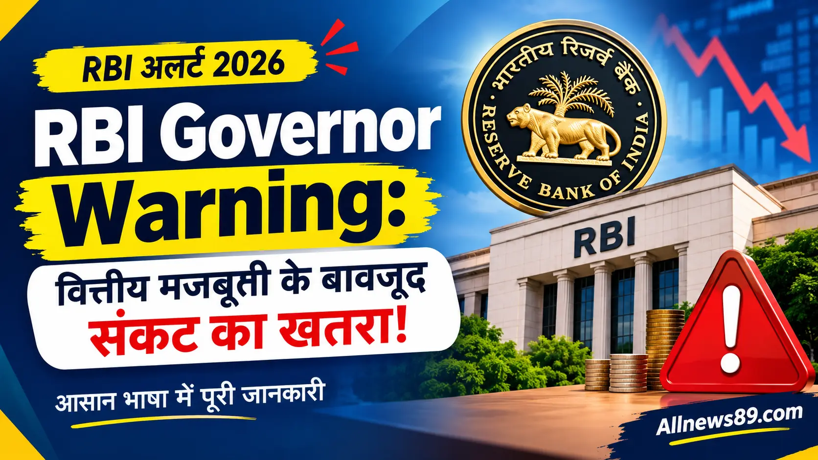 RBI Governor Warning: संकट से बचने के 7 आसान उपाय